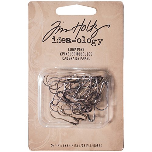 Tim Holtz Idea-ology Schlaufennadeln, 24 Stück, Nickel-, Messing- und Kupfer-Finish, TH93200 Tim Holtz Idea-ology Schlaufennadeln, 24 Stück, Nickel-, Messing- und Kupfer-Finish, TH93200 von Tim Holtz Idea-ology