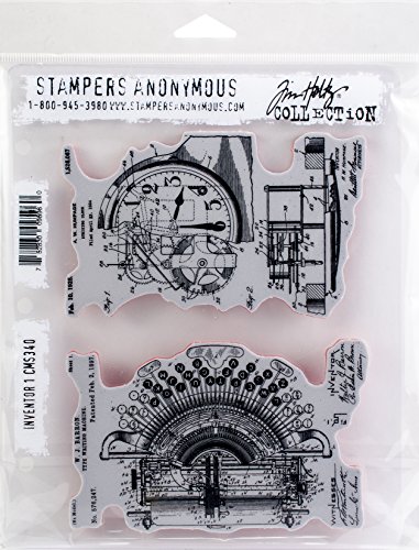 Stampers Anonymous 371336 Frischhalte-Stempel-Set Inventor 1, andere, Einheitsgröße von Stampers Anonymous