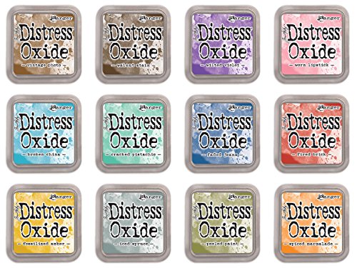 Ranger Tim Holtz Stempelkissen Distress-Oxid-Tinte 12 Stück von Tim Holtz