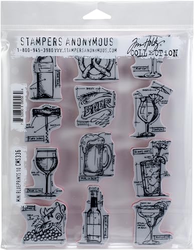 Stempel-Set Mini Stempel-Set Mini von Tim Holtz - Stampers Anon