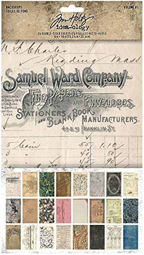 Tim Holtz Advantus TH94117 Hintergründe 1 Basteln und Hobby, Volume #1, 24 Tim Holtz Advantus TH94117 Hintergründe 1 Basteln und Hobby, Volume #1, 24 von Tim Holtz