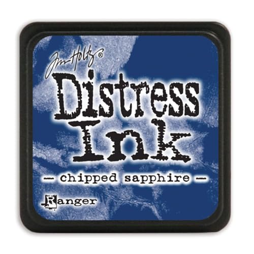 Tim Holtz Distress Mini Ink Pads-Chipped Sapphire Tim Holtz Distress Mini Ink Pads-Chipped Sapphire von Ranger