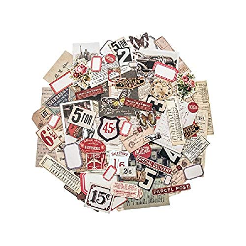 Tim Holtz Ephemera Pack, Papier, Mehrfarbig, 12.1 x 10 x 1 cm von Tim Holtz