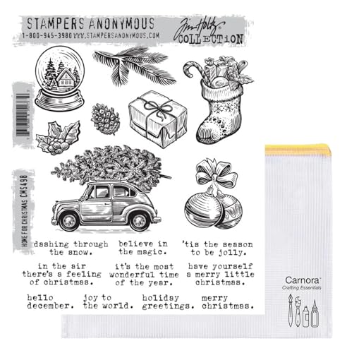 Tim Holtz Stampers Anonymous Home for Christmas Haftstempel CMS498, Carnora Netz-Aufbewahrungstasche, Oktober 2024 Release Tim Holtz Stampers Anonymous Home for Christmas Haftstempel CMS498, Carnora Netz-Aufbewahrungstasche, Oktober 2024 Release von Tim Holtz