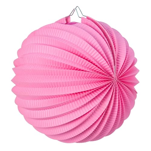 Tim & Puce 50220M Laternen, rund, 20 cm, Rosa Tim & Puce 50220M Laternen, rund, 20 cm, Rosa von Party Pro
