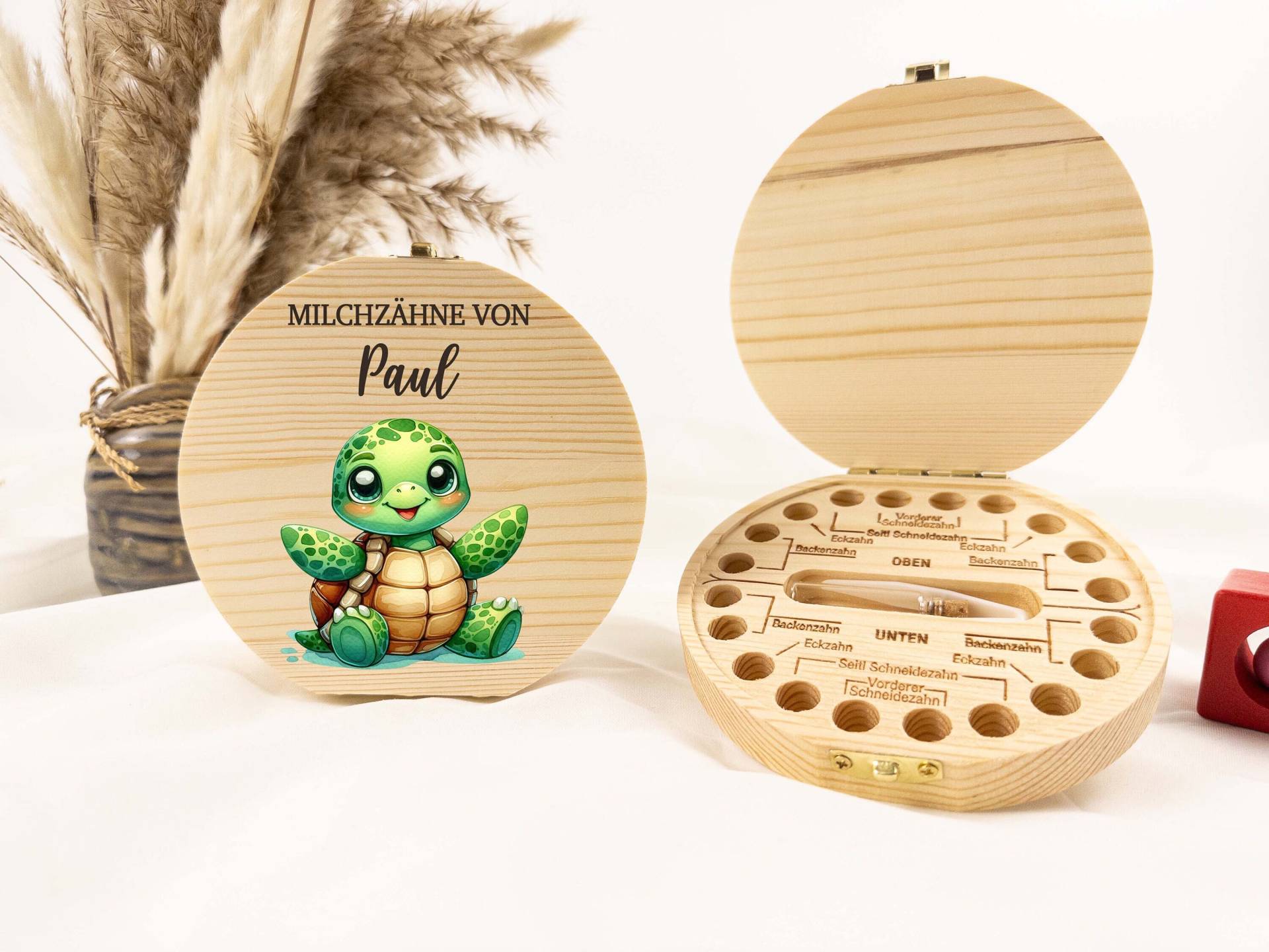 Personalisierte Milchzahndose Schildkröte, Zahndose Baby, Milchzähne Kinder, Milchzahnbox, Aus Holz, Baby Aufbewahrung Personalisierte Milchzahndose Schildkröte, Zahndose Baby, Milchzähne Kinder, Milchzahnbox, Aus Holz, Baby Aufbewahrung von TimberTalesCreations