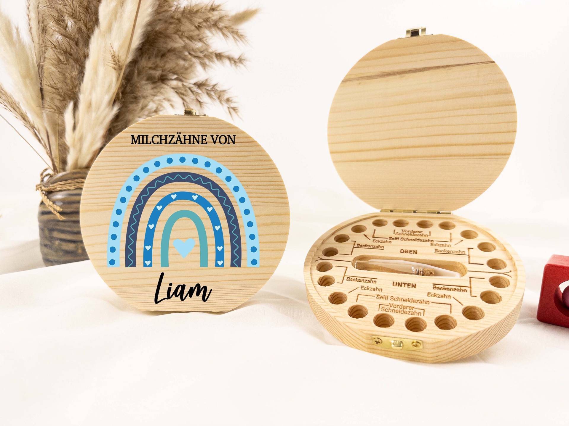 Personalisierte Zahndose Regenbogen Junge, Baby, Milchzähne, Milchzähnbox, Aus Holz, Regenbogen Blau Personalisierte Zahndose Regenbogen Junge, Baby, Milchzähne, Milchzähnbox, Aus Holz, Regenbogen Blau von TimberTalesCreations
