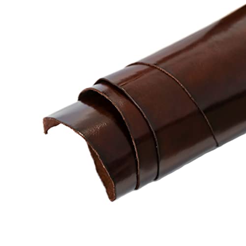 Lederreste, Pflanzlich gegerbt, Vollnarbiges Rindsleder, 1,2-1,6mm (3-4oz) Dicke, für Basteln, Werkzeug, Nähen, Hobby, Werkstatt, Handarbeit von Time Resistance