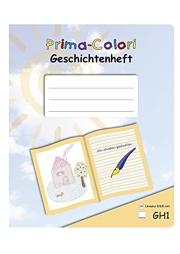 Prima-Colori Geschichtenheft - GH1 - Lineatur 6/6/6 mm - TimeTEX - FormaTex-Format A5+ - Schreiblern-Heft - 92311 Prima-Colori Geschichtenheft - GH1 - Lineatur 6/6/6 mm - TimeTEX - FormaTex-Format A5+ - Schreiblern-Heft - 92311 von TimeTEX