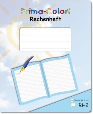 TimeTEX Prima-Colori Rechenheft - RH2 - Lineatur 6 x 10 mm FormaTex-Format A5+ - Schreiblern-Heft - 92322 TimeTEX Prima-Colori Rechenheft - RH2 - Lineatur 6 x 10 mm FormaTex-Format A5+ - Schreiblern-Heft - 92322 von TimeTEX