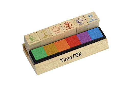 TimeTex Lehrer-Stempel "Motivation", Holz von TimeTEX