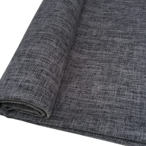 TinaKim Couch-Polsterstoff-Reparatur, Leinen-Kunststoff, für Sofa, Stuhl, Sitzfläche (blaugrau, 145 x 300 cm)) von TinaKim