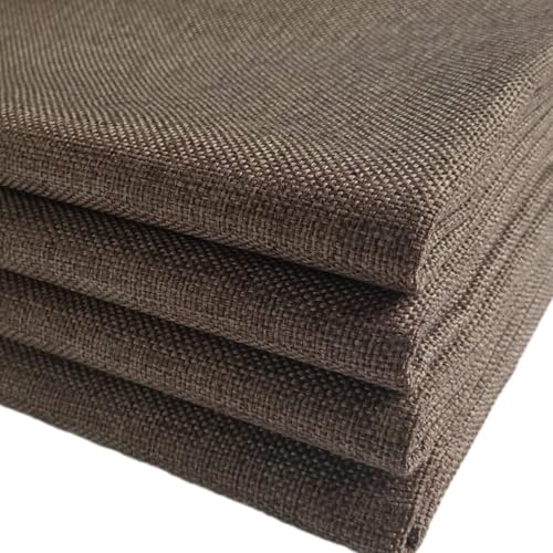 TinaKim Polsterstoff für Stuhl, Kunstleinen, Stoffmaterial, Sofa, Jugendreparatur (Kaffee, 150 x 200 cm) von TinaKim