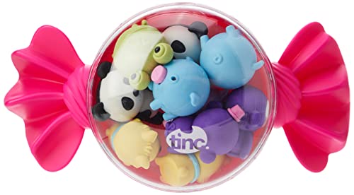 Tinc 10 verschiedene Tier-Radiergummis in Sweetie Tub, Pink Tinc 10 verschiedene Tier-Radiergummis in Sweetie Tub, Pink von Tinc