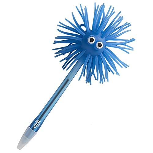 Tinc FUZPENBL Kugelschreiber mit Silikonüberzug Fuzzy, mit Deckel, Blau von Tinc