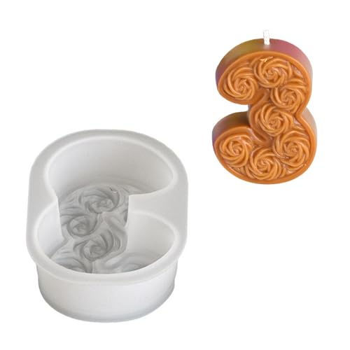 0–8 Rosen-Zahlen-Silikon-Ornament-Formen, duftendes Gießen, Epoxidharz, Bastelbedarf, duftende Rose, Zahlen, Silikon, Epoxidharz, Pflaster 0–8 Rosen-Zahlen-Silikon-Ornament-Formen, duftendes Gießen, Epoxidharz, Bastelbedarf, duftende Rose, Zahlen, Silikon, Epoxidharz, Pflaster von TingHaoO