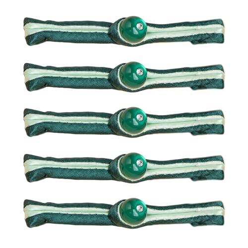 5 Stück chinesische Verschlussknöpfe mit Perlen, chinesische Knoten, traditionelle Cheongsam-Knöpfe, Nähknöpfe für Schal, Pullover 5 Stück chinesische Verschlussknöpfe mit Perlen, chinesische Knoten, traditionelle Cheongsam-Knöpfe, Nähknöpfe für Schal, Pullover von TingHaoO