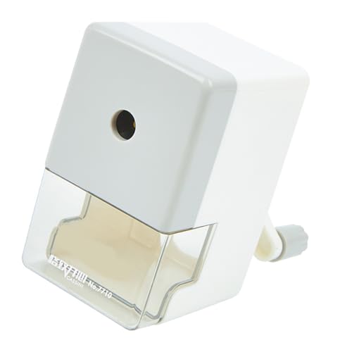 Anspitzer mit einem Loch, für Büro, manueller Anspitzer für 6,5 mm - 8,0 mm, Holzstifte, weiche und harte Kohle, Buntstifte, Büro Anspitzer mit einem Loch, für Büro, manueller Anspitzer für 6,5 mm - 8,0 mm, Holzstifte, weiche und harte Kohle, Buntstifte, Büro von TingHaoO