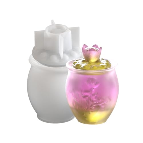 Große Silikon-Aufbewahrungsdose, Blumenvase, Epoxidharz-Formen für Schmuckbehälter und Heimdekoration Große Silikon-Aufbewahrungsdose, Blumenvase, Epoxidharz-Formen für Schmuckbehälter und Heimdekoration von TingHaoO