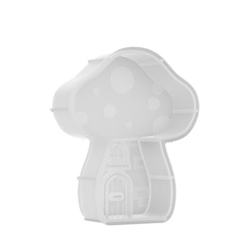 Pilzhaus-Silikonformen für Epoxidharz, handgefertigt, Heimdekoration, Seifenformen, Harzform Pilzhaus-Silikonformen für Epoxidharz, handgefertigt, Heimdekoration, Seifenformen, Harzform von TingHaoO