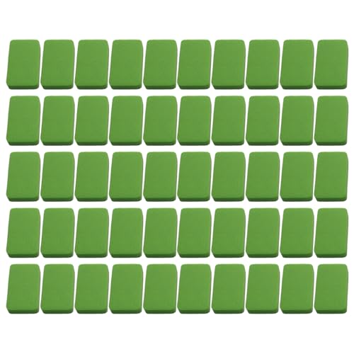 Set mit 50 Whiteboard-Radiergummis mit Filz-Pad, Tafelreiniger für Zuhause, Schule, Büro, Whiteboard, Kreidetafel, tragbarer Filz, Heimschulbedarf Set mit 50 Whiteboard-Radiergummis mit Filz-Pad, Tafelreiniger für Zuhause, Schule, Büro, Whiteboard, Kreidetafel, tragbarer Filz, Heimschulbedarf von TingHaoO