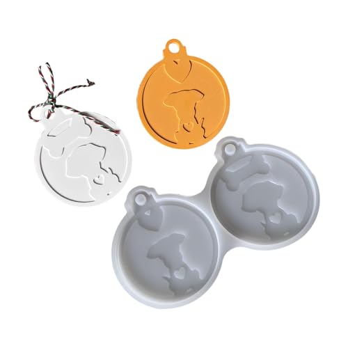 Silikonformen mit Tieranhängern für Epoxidharz-Projekte, einfaches Entformen, Hunde- und Katzenanhänger für Schlüsselanhänger, Charm, Schmuckformen Silikonformen mit Tieranhängern für Epoxidharz-Projekte, einfaches Entformen, Hunde- und Katzenanhänger für Schlüsselanhänger, Charm, Schmuckformen von TingHaoO