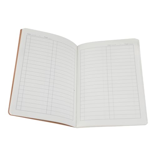 Softcover-Notizbuch, 72 Seiten, gerastert, liniert oder unliniert, Übungs-Notizblöcke für Büro, Schule, 140 x 200 mm Papier von TingHaoO