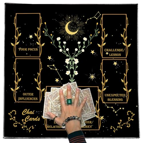 Tarots Tischdecke, Lesekarte, Astrologie, Altäre, Stoff, Wahrsagungskarte, Tischdecke, Wandteppich, Hexereibedarf Tarots Tischdecke, Lesekarte, Astrologie, Altäre, Stoff, Wahrsagungskarte, Tischdecke, Wandteppich, Hexereibedarf von TingHaoO