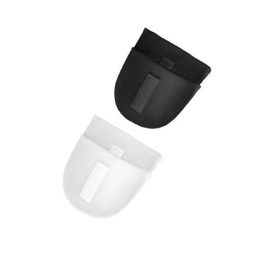 TingHaoO 2 Paar eingesetzte Schulterpolster, Dicke 1 cm, atmungsaktives Schwammpolster für Damen, Herren, Kleidung, Anzug, Mantel, Jacken, Hemden von TingHaoO