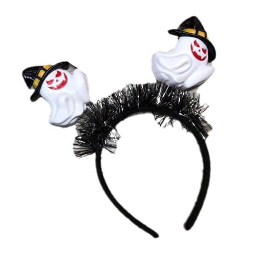 TingHaoO Bequemer Haarreif für Halloween Party Dekorationen Stirnband für Kinder und Erwachsene, verstellbare Größe, Kopfschmuck Zubehör von TingHaoO