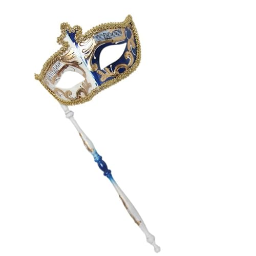 TingHaoO Maskerade mit Haltestab Halloween Kostüm Venezianer Karneval Karneval für Party TingHaoO Maskerade mit Haltestab Halloween Kostüm Venezianer Karneval Karneval für Party von TingHaoO
