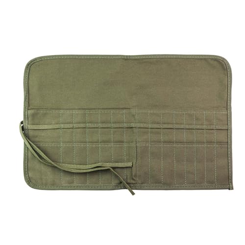 TingHaoO Pinsel-Aufbewahrungstasche mit 22/30 Schlitzen, Pinselhalter, gerollte Stifttasche, Pinsel-Organizer für Künstler, Studenten TingHaoO Pinsel-Aufbewahrungstasche mit 22/30 Schlitzen, Pinselhalter, gerollte Stifttasche, Pinsel-Organizer für Künstler, Studenten von TingHaoO