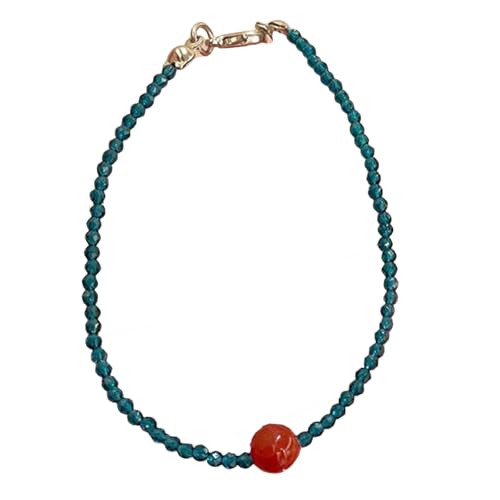 Verstellbare Perlenstickerei, moderne, lebendige Kontrast-Designs, vielseitiges Accessoire für trendige Frauen, Freizeitkleidung, Retro, gemischte Perlen, stapelbar von TingHaoO