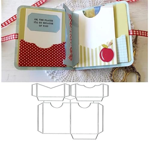Geschenkkartenanhänger Buchtaschen Metallstanzformen, Stanzformen, Papierkarten-Stanzformen, Schnittschablonen für DIY-Prägung, Kartengestaltung, Buchanhänger, dekorative Papierformen, Scrapbooking Geschenkkartenanhänger Buchtaschen Metallstanzformen, Stanzformen, Papierkarten-Stanzformen, Schnittschablonen für DIY-Prägung, Kartengestaltung, Buchanhänger, dekorative Papierformen, Scrapbooking von TingZVen