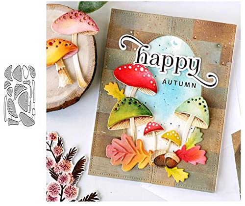 Pilze Metall stanzformen Stanzteile Metall, Papierkarten-Stanzformen, Schnittschablonen für DIY-Prägung, Kartengestaltung, Buchanhänger, dekorative Papierformen, Scrapbooking Pilze Metall stanzformen Stanzteile Metall, Papierkarten-Stanzformen, Schnittschablonen für DIY-Prägung, Kartengestaltung, Buchanhänger, dekorative Papierformen, Scrapbooking von TingZVen
