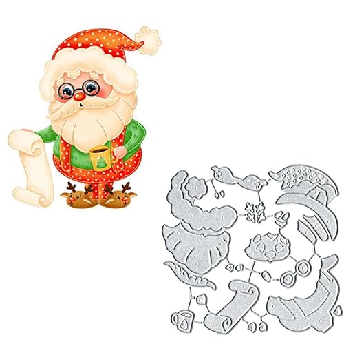 Weihnachten Opa Metall Stanzschablonen, Weihnachten Opa Metall Stanzformen Stanzschablonen für DIY Scrapbooking Karten Dekorative Prägepapier Stanzformen für Scrapbooking Kartenherstellung Weihnachten Opa Metall Stanzschablonen, Weihnachten Opa Metall Stanzformen Stanzschablonen für DIY Scrapbooking Karten Dekorative Prägepapier Stanzformen für Scrapbooking Kartenherstellung von TingZVen