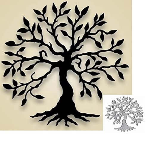 Blätterbaum Metall stanzformen Stanzteile Metall, Papierkarten-Stanzformen, Schnittschablonen für DIY-Prägung, Kartengestaltung, Buchanhänger, dekorative Papierformen, Scrapbooking Blätterbaum Metall stanzformen Stanzteile Metall, Papierkarten-Stanzformen, Schnittschablonen für DIY-Prägung, Kartengestaltung, Buchanhänger, dekorative Papierformen, Scrapbooking von TingZVen