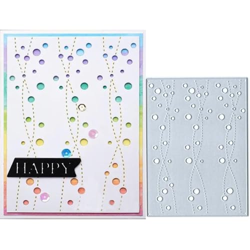 Linienblasen Rahmen Metall stanzformen Stanzteile Metall, Papierkarten-Stanzformen, Schnittschablonen für DIY-Prägung, Kartengestaltung, Buchanhänger, dekorative Papierformen, Scrapbooking Linienblasen Rahmen Metall stanzformen Stanzteile Metall, Papierkarten-Stanzformen, Schnittschablonen für DIY-Prägung, Kartengestaltung, Buchanhänger, dekorative Papierformen, Scrapbooking von TingZVen