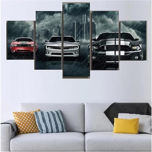 5 Stück Auto-Nebel Diamond Painting Erwachsene, 5D Diamant Painting Bilder Kinde, DIY Voll Round Malen Nach Zahlen Diamant Malerei Arts basteln Set mit Zubehö, für Home Wand Dekor 150x75cm N-740 5 Stück Auto-Nebel Diamond Painting Erwachsene, 5D Diamant Painting Bilder Kinde, DIY Voll Round Malen Nach Zahlen Diamant Malerei Arts basteln Set mit Zubehö, für Home Wand Dekor 150x75cm N-740 von Tinnoon