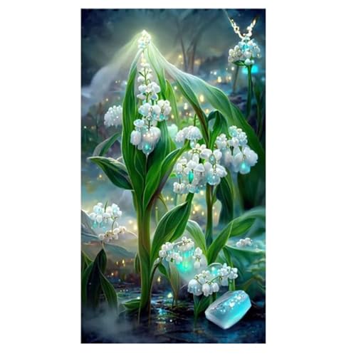 5D Diamond Painting Set 60x120cm Große Full Drill Malen Nach Zahlen Erwachsene Diamant Painting Bilder Fantasie-Blume DIY Diamond Painting Kinder Mädchen, für Wohnzimmer Büro Wand Dekoration L-3770 5D Diamond Painting Set 60x120cm Große Full Drill Malen Nach Zahlen Erwachsene Diamant Painting Bilder Fantasie-Blume DIY Diamond Painting Kinder Mädchen, für Wohnzimmer Büro Wand Dekoration L-3770 von Tinnoon