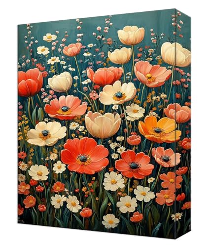 Malen Nach Zahlen Erwachsene Farbe Anlage, Kinder DIY Handgemalt Ölgemälde Kit, Knitterfreie Leinwand, Pinsels Und Acrylfarbe, Basteln Erwachsene AnfäNger Kit, Heimdekoration Geschenk 90x120cm T-79 von Tinnoon