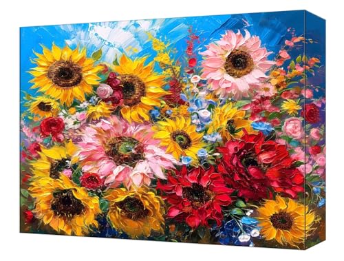 Malen Nach Zahlen Erwachsene Farbe Blume, Kinder DIY Handgemalt Ölgemälde Kit, Knitterfreie Leinwand, Pinsels Und Acrylfarbe, Basteln Erwachsene Kit, Kreativität Geschenk Heimdekoration 30x40cm T-70 Malen Nach Zahlen Erwachsene Farbe Blume, Kinder DIY Handgemalt Ölgemälde Kit, Knitterfreie Leinwand, Pinsels Und Acrylfarbe, Basteln Erwachsene Kit, Kreativität Geschenk Heimdekoration 30x40cm T-70 von Tinnoon
