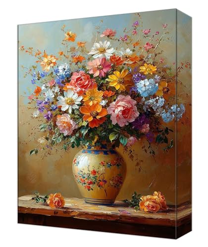 Malen Nach Zahlen Erwachsene Farbe Blume, Kinder DIY Handgemalt Ölgemälde Kit, Knitterfreie Leinwand, Pinsels Und Acrylfarbe, Basteln Erwachsene Kit, Kreativität Geschenk Heimdekoration 50x65cm T-43 Malen Nach Zahlen Erwachsene Farbe Blume, Kinder DIY Handgemalt Ölgemälde Kit, Knitterfreie Leinwand, Pinsels Und Acrylfarbe, Basteln Erwachsene Kit, Kreativität Geschenk Heimdekoration 50x65cm T-43 von Tinnoon