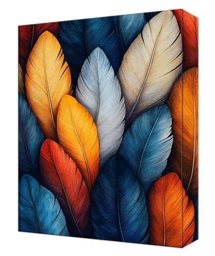Malen Nach Zahlen Erwachsene Farbe Feder, Kinder DIY Handgemalt Ölgemälde Kit, Knitterfreie Leinwand, Pinsels Und Acrylfarbe, Basteln Erwachsene Kit, Kreativität Geschenk Heimdekoration 30x40cm T-73 Malen Nach Zahlen Erwachsene Farbe Feder, Kinder DIY Handgemalt Ölgemälde Kit, Knitterfreie Leinwand, Pinsels Und Acrylfarbe, Basteln Erwachsene Kit, Kreativität Geschenk Heimdekoration 30x40cm T-73 von Tinnoon