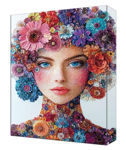 Malen Nach Zahlen Erwachsene Farbe Frau, Kinder DIY Handgemalt Ölgemälde Kit, Knitterfreie Leinwand, Pinsels Und Acrylfarbe, Basteln Erwachsene Kit, Kreativität Geschenk Heimdekoration 50x65cm T-61 Malen Nach Zahlen Erwachsene Farbe Frau, Kinder DIY Handgemalt Ölgemälde Kit, Knitterfreie Leinwand, Pinsels Und Acrylfarbe, Basteln Erwachsene Kit, Kreativität Geschenk Heimdekoration 50x65cm T-61 von Tinnoon