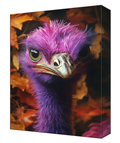 Malen Nach Zahlen Erwachsene Tier Strauß, Kinder DIY Handgemalt Ölgemälde Kit, Knitterfreie Leinwand, Pinsels Und Acrylfarbe, Basteln Erwachsene AnfäNger Kit, Heimdekoration Geschenk 30x40cm T-219 Malen Nach Zahlen Erwachsene Tier Strauß, Kinder DIY Handgemalt Ölgemälde Kit, Knitterfreie Leinwand, Pinsels Und Acrylfarbe, Basteln Erwachsene AnfäNger Kit, Heimdekoration Geschenk 30x40cm T-219 von Tinnoon