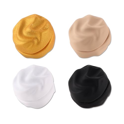 4stk Hijab Magneten, Vielseitige Magnetische Nadeln für Kleidung Bunte Hijab-Nadeln für Frauen Magnetischer Schalverschluss Ohne Hängenbleiben für Kleidung Kleider Schals (Farbe B) von Tinoaly