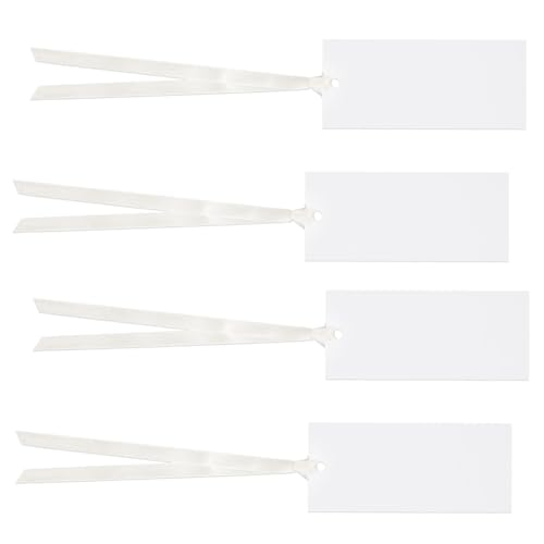 50stk Namens Tischkarten für die Tischdekoration, 4x9cm Blanko Tischkarten mit Band Ideale Hängedekoration für Hochzeitsessen Bankette Partyveranstaltungen 50stk Namens Tischkarten für die Tischdekoration, 4x9cm Blanko Tischkarten mit Band Ideale Hängedekoration für Hochzeitsessen Bankette Partyveranstaltungen von Tinoaly