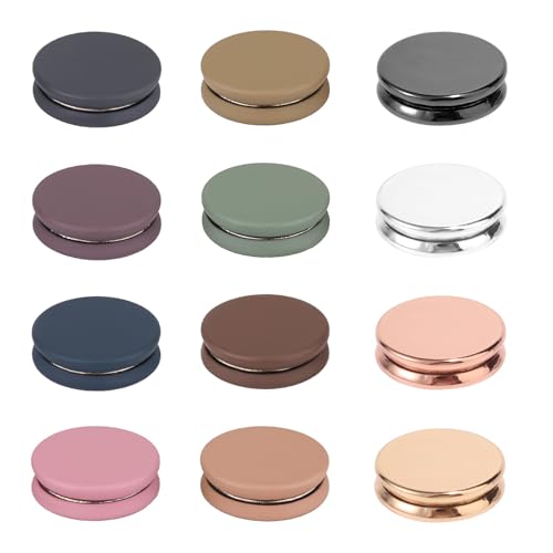 Tinoaly 12stk Starke Hijab Magnetstifte, Bunte No-Snag-Broschennadeln Pinlose Schal-Spange Vielseitige Hijab Magnet-Knöpfe für Frauen Kleidung Kleid Sicherer Unsichtbarer Halt Tinoaly 12stk Starke Hijab Magnetstifte, Bunte No-Snag-Broschennadeln Pinlose Schal-Spange Vielseitige Hijab Magnet-Knöpfe für Frauen Kleidung Kleid Sicherer Unsichtbarer Halt von Tinoaly
