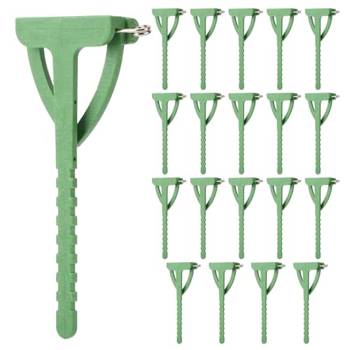 Tinoaly 20 St Boutonniere Nadeln für Männer, T-Förmig Anstecknadeln Kunststoff Sicherheitsnadeln Blumenbrosche Anstecknadeln für DIY-Hochzeitsdekoration Essentials-Accessoires den Bräutigam von Tinoaly